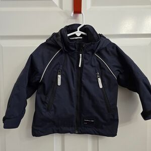 POLARN O. PYRET | Waterproof Eco Shell Jacket | 1- 1.5yrs | Navy Blue